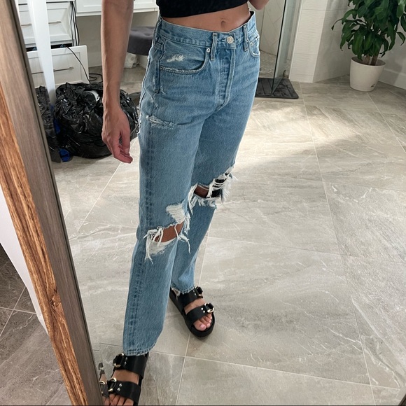 Agolde 90’s mid rise loose fit - Picture 3 of 8